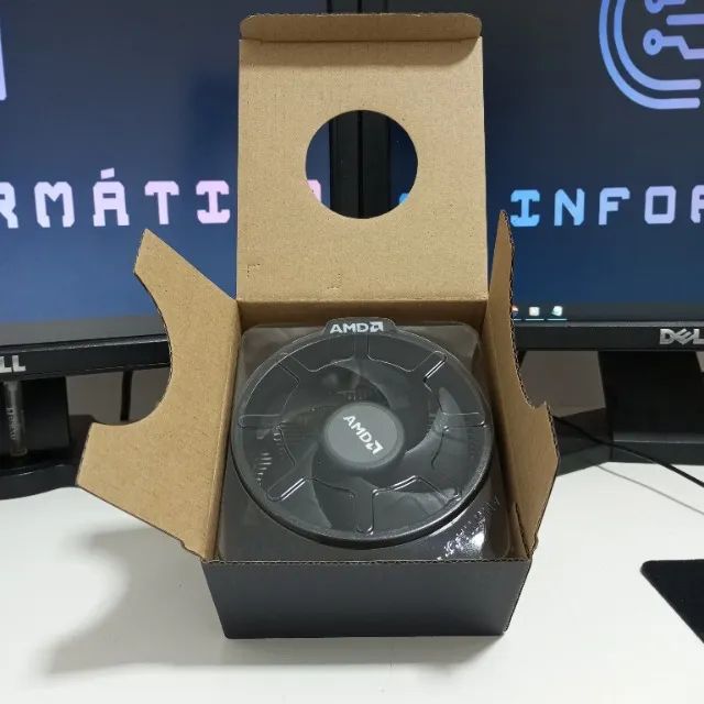 Cooler Am4 para Processador Ryzen AMD Wraith Stealth - Foto 4