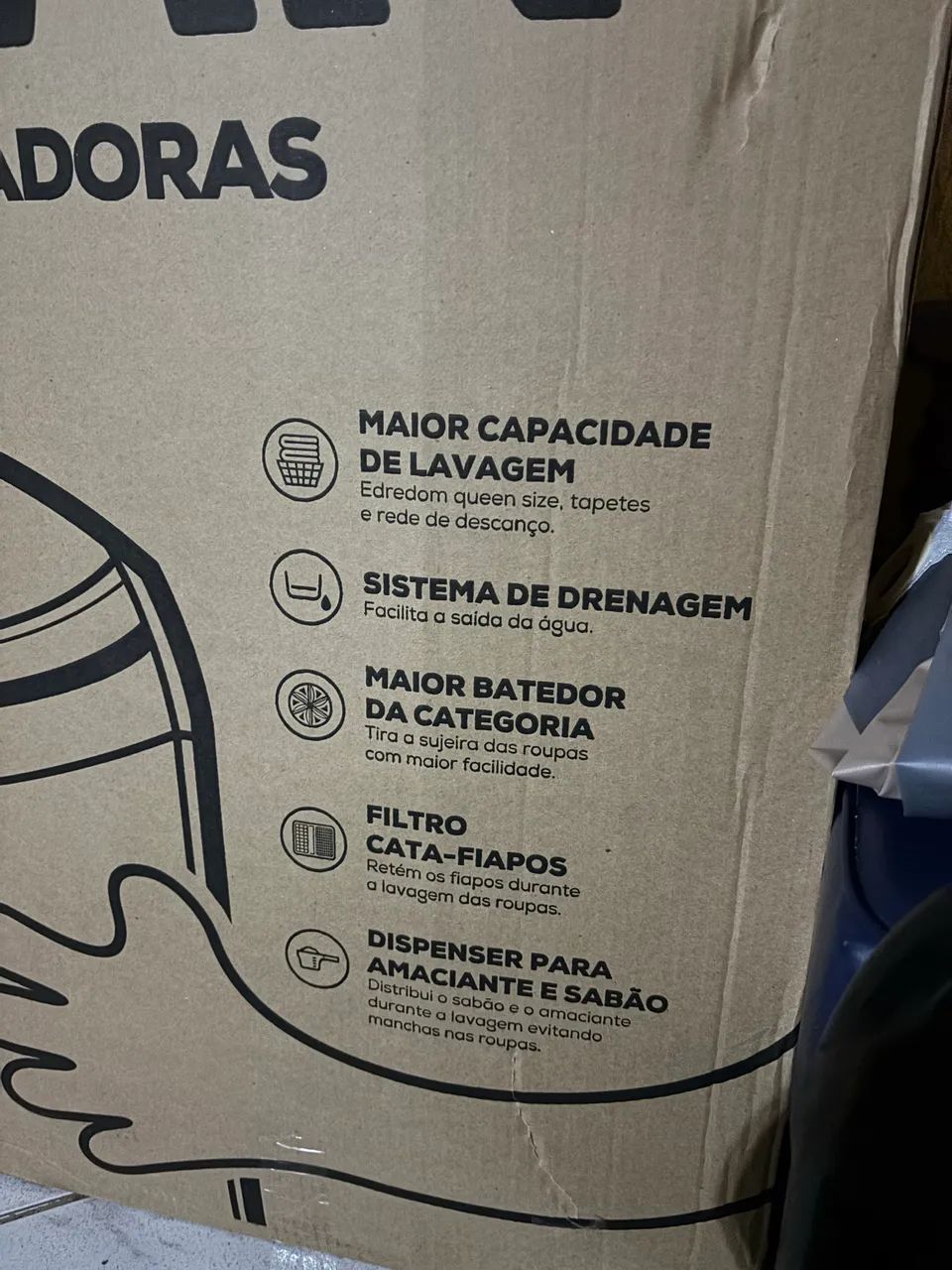 Lavadora Suggar 20 kg.Nova com nota