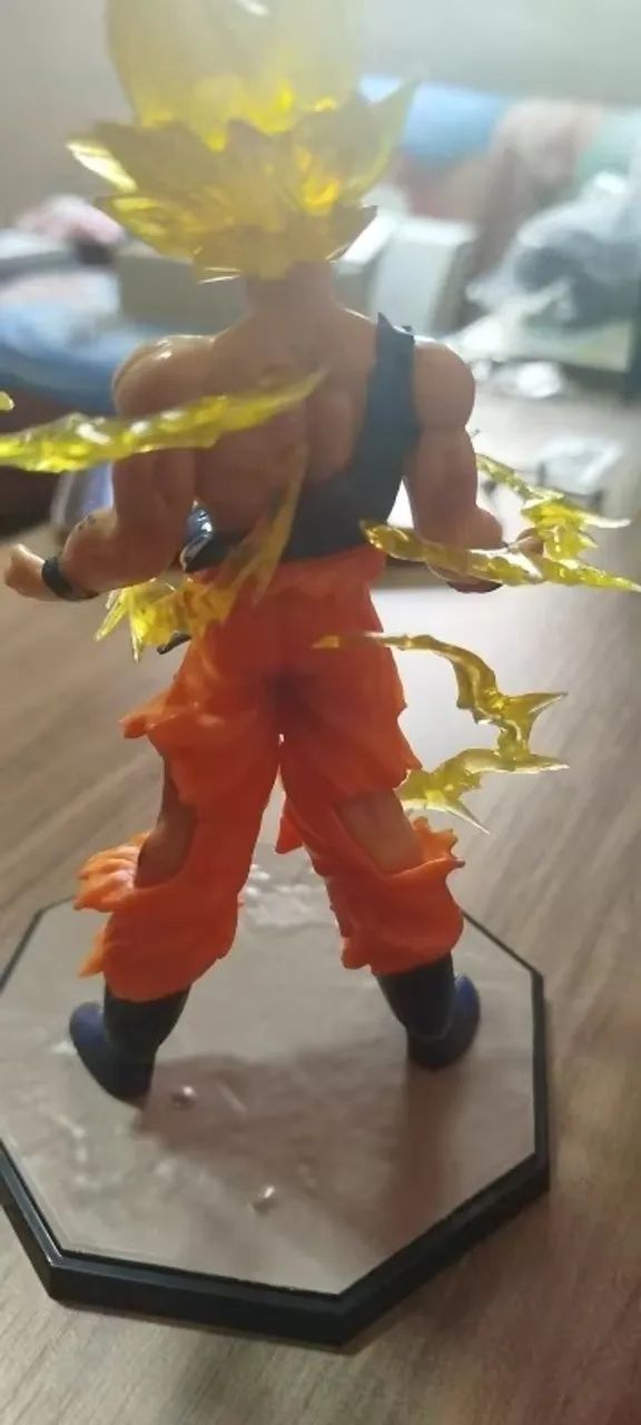  goku super saiajiin dragonball action figure - Foto 3