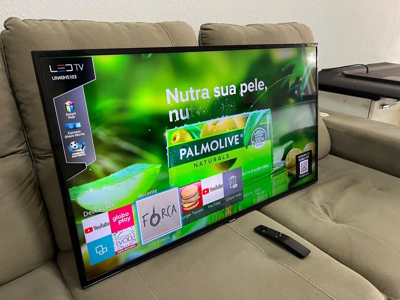 Tv Samsung 42 polegadas Led smart com controle ((ENTREGO GRATIS)) - Foto 4
