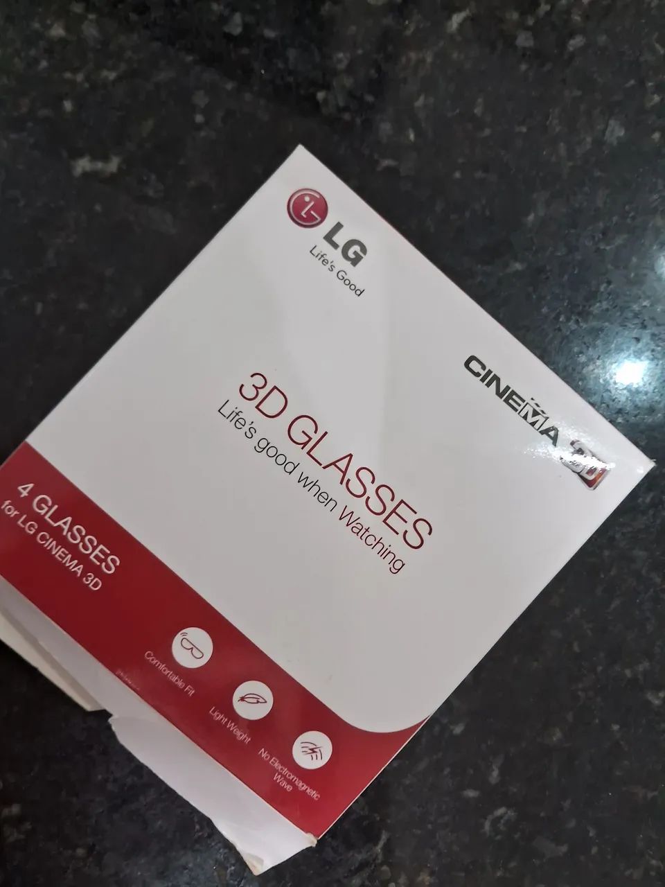 Kit 4 óculos 3d  LG - Foto 2