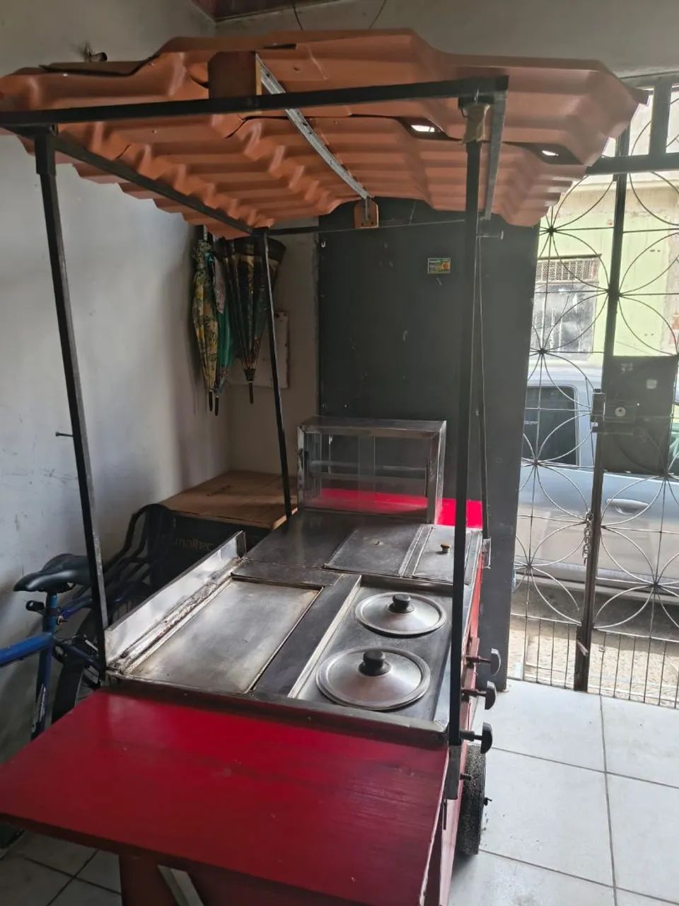 Vendo carrinho de lanche reformado  - Foto 2
