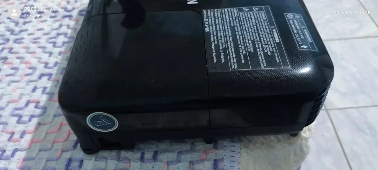 Vendo projetor Epson  - Foto 4