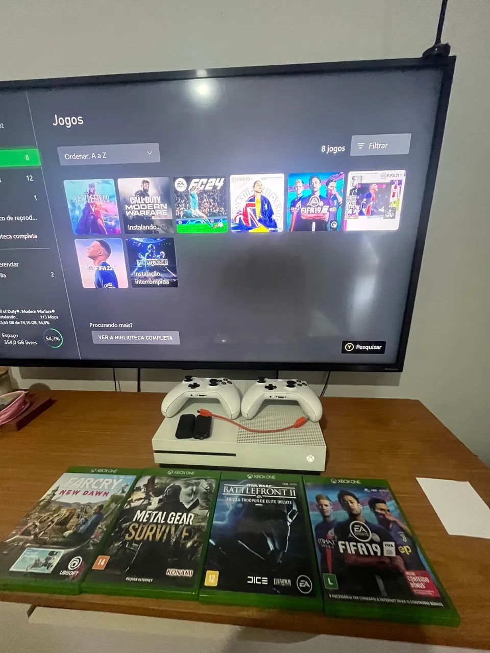Xbox One S | 1TB | 2 controles 