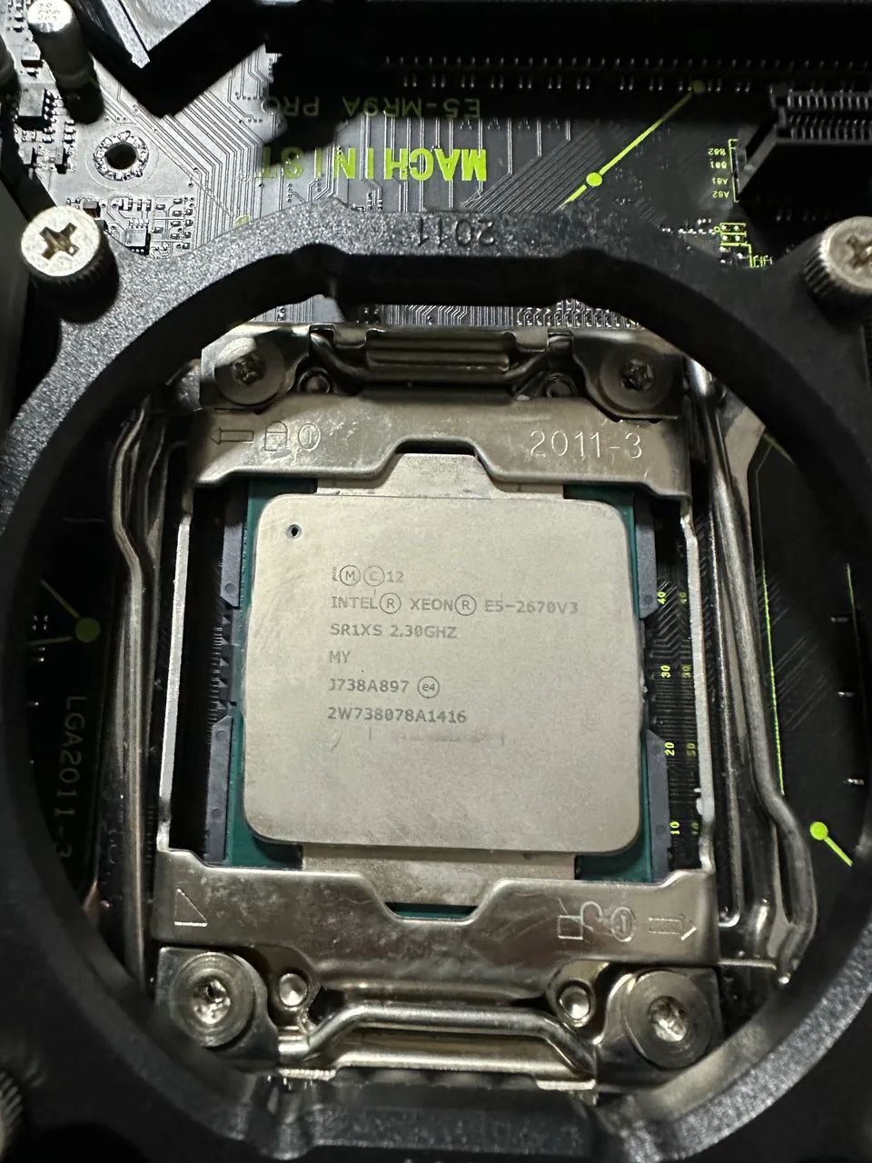 Kit Xeon completo placa mãe + processador + memória NOVO - Foto 3