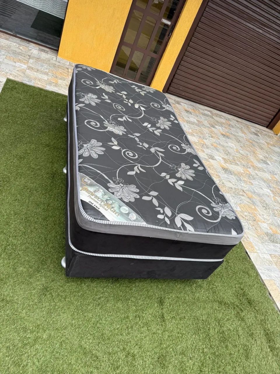 Cama de Solteiro TOP COM COLCHÃO 2 x 1 - entrego!  - Foto 3