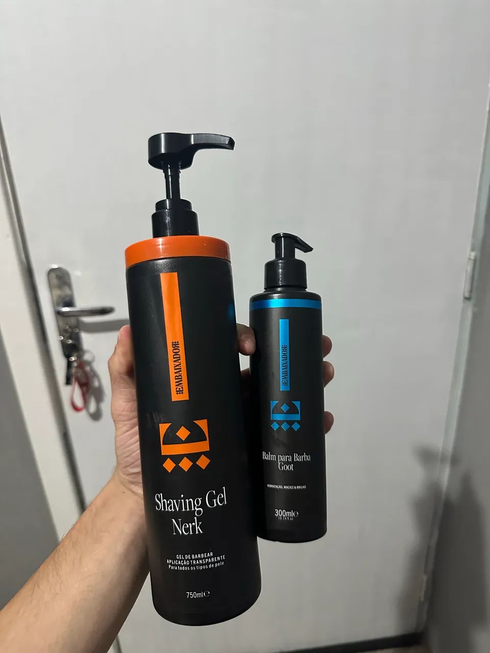 KIT SHAVING GELA E BALM NOVO