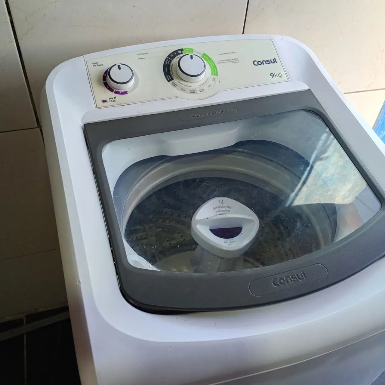 Máquina de lavar cônsul 9 kl