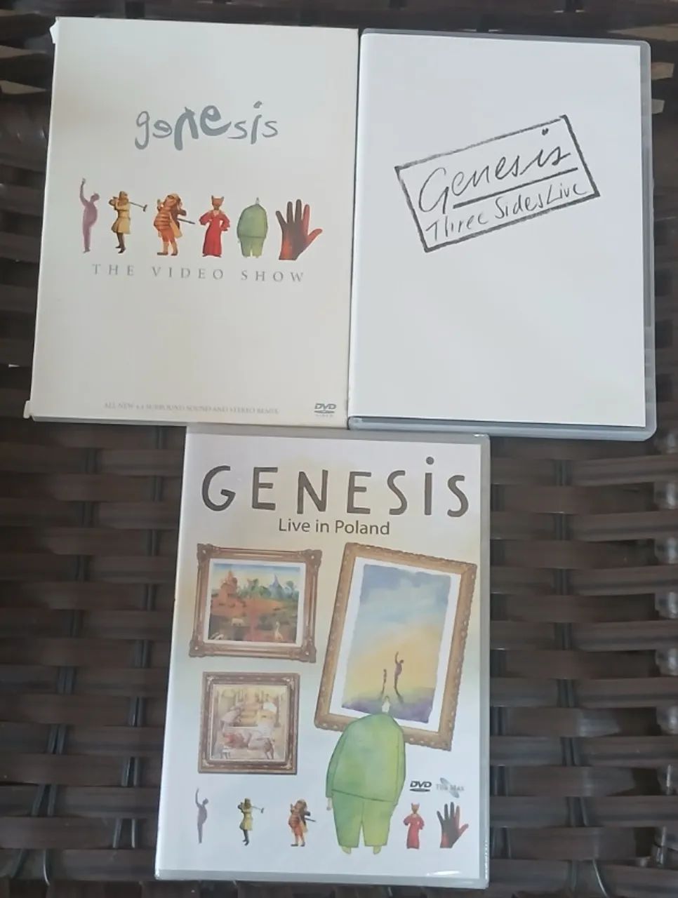 Combo 3 dvds GENESIS