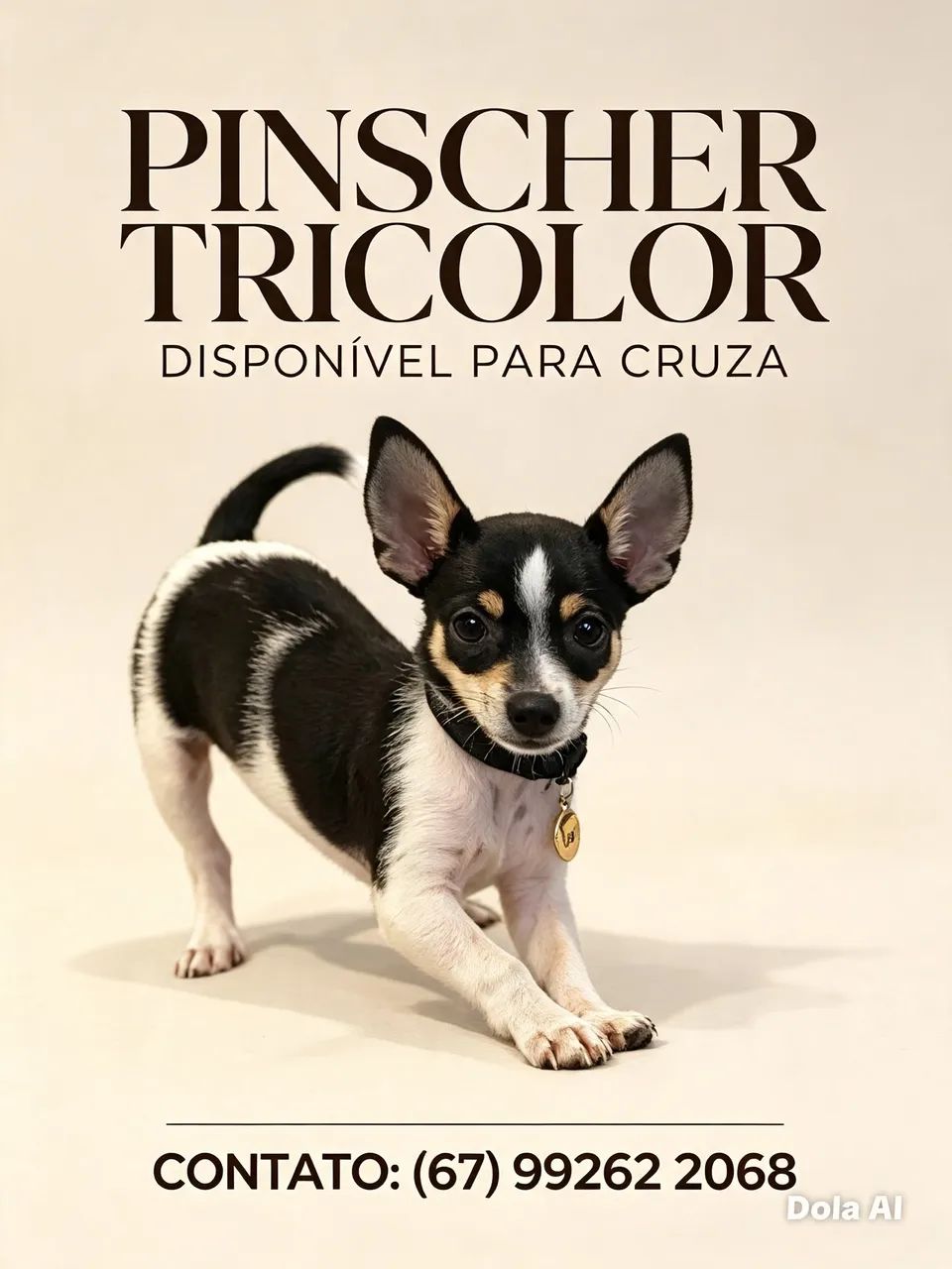 Disponível para cruza Pinscher
