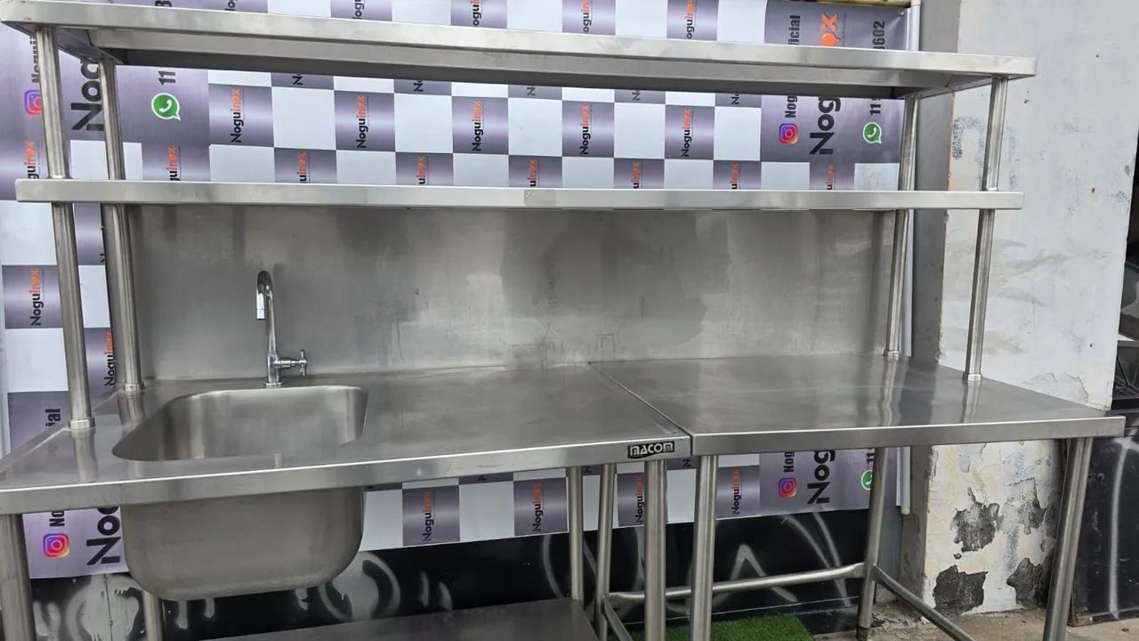 Pia industrial inox 304 - Foto 4