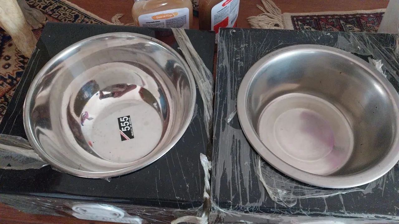 Comedouro elevado para pets totalmente lavável - Foto 5