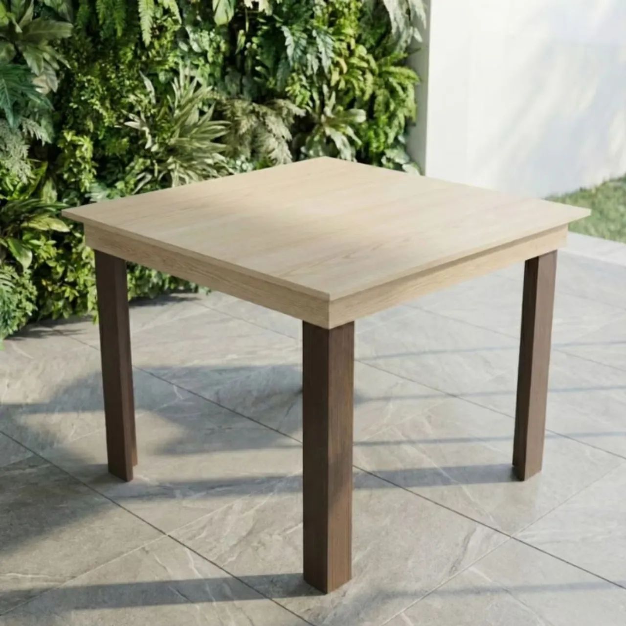 Mesa de jantar resistente quadrada - Foto 2