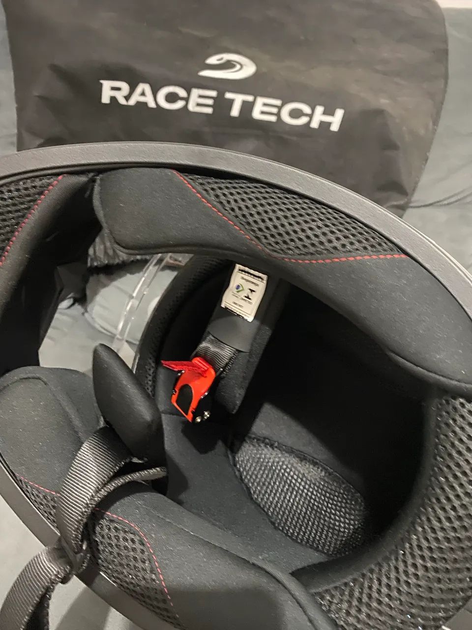 Capacete Race Tech ?tamanho 62? 280,00 - Foto 4