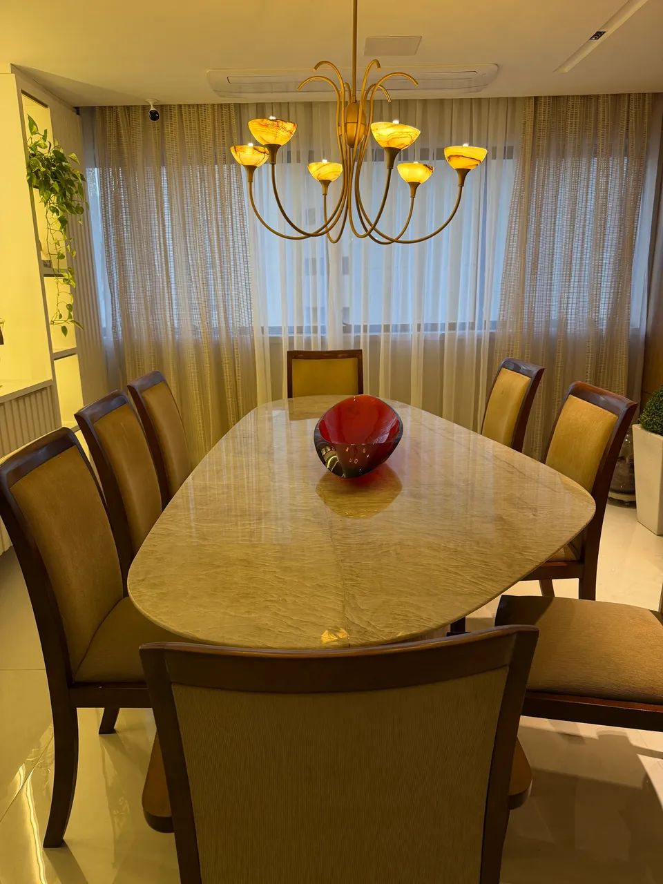 Conjunto de 8 Cadeiras para Sala de Jantar - Madeira Maciça - Foto 3