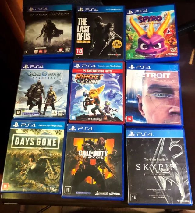 Jogos de Ps4 