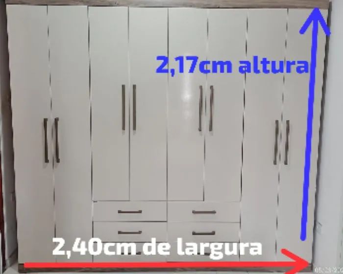 Guarda roupa usado - Foto 2