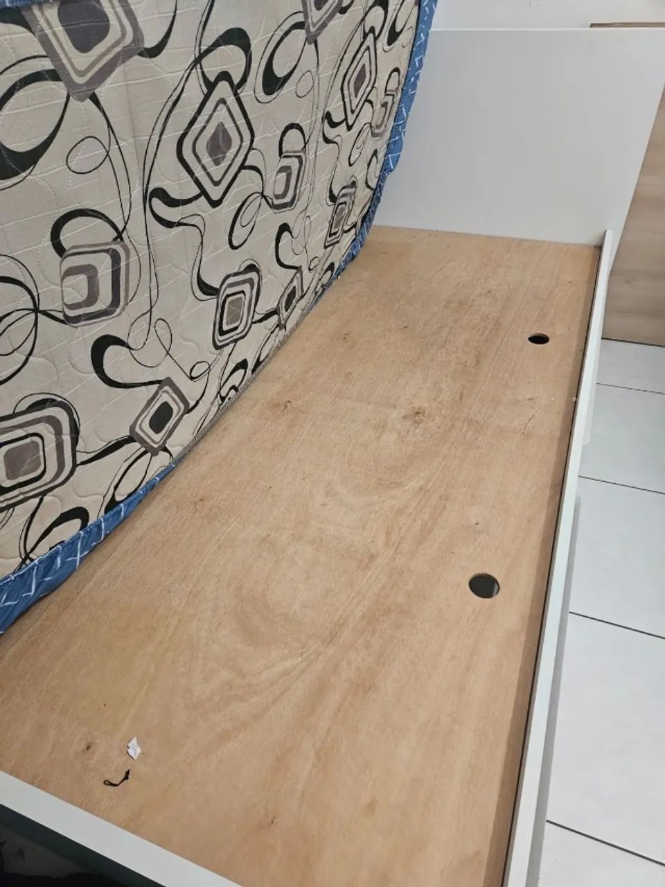 Cama de solteiro em mdf com dois gavetões  - Foto 4