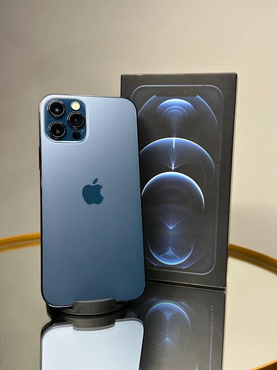 iPhone 12 Pro 128gb azul semi novo impecável  - Foto 2