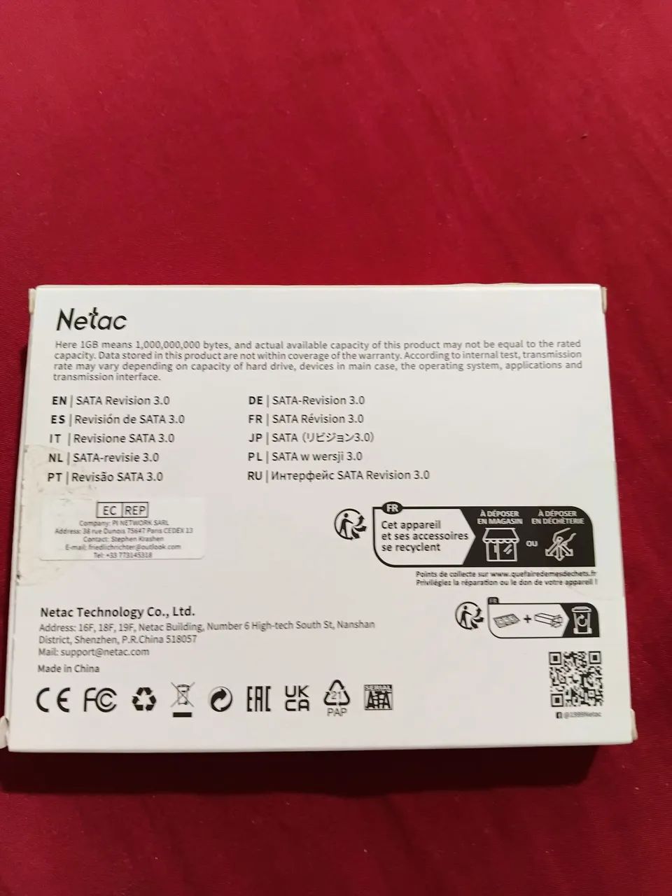 SSD Netac 256gb sata 3.0 - Foto 4