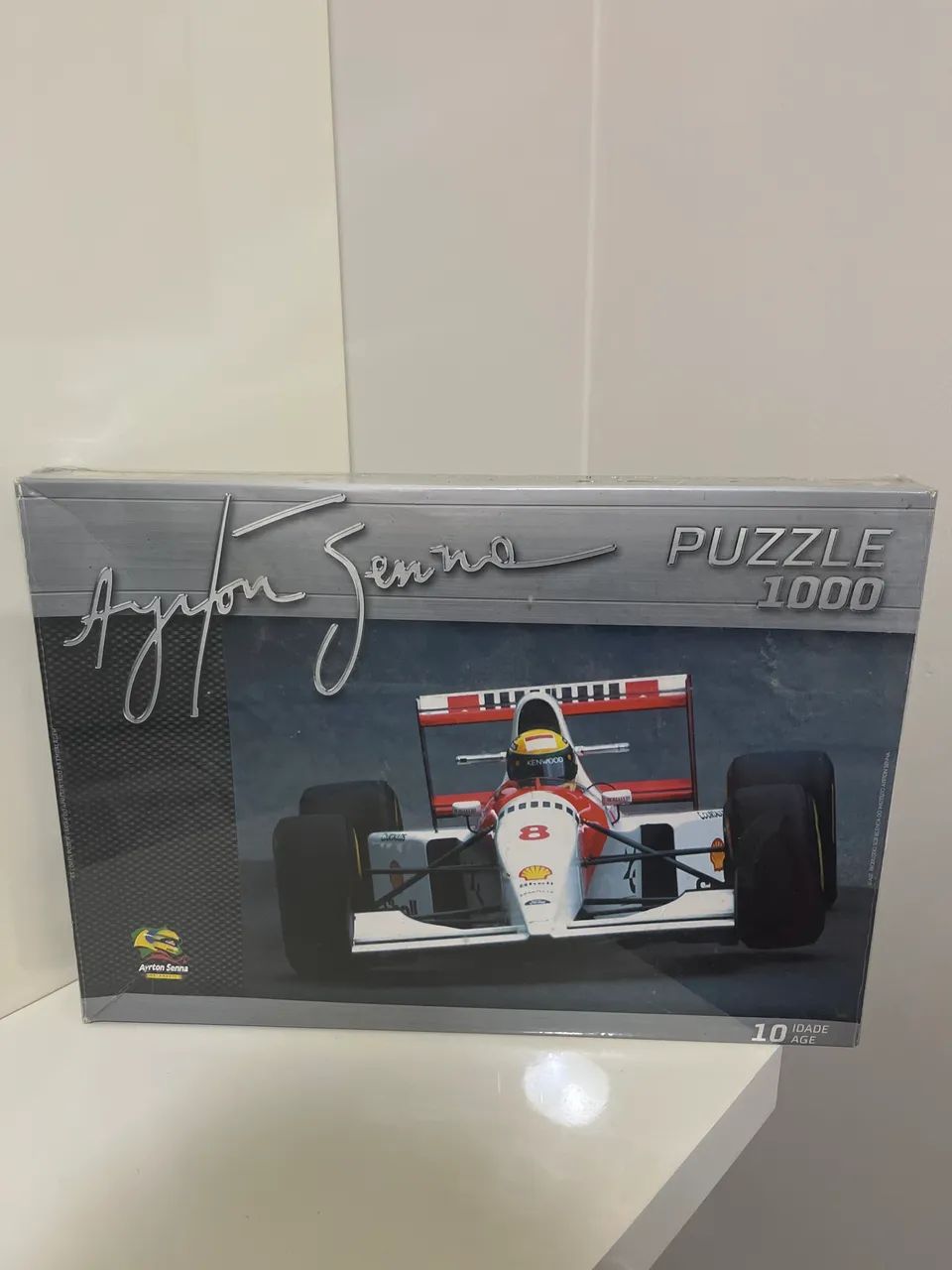 Quebra Cabeça Ayrton Senna Original Lacrado Raridade 