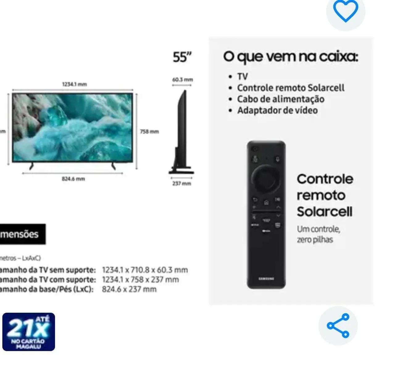 TV Samsung 55"  - Foto 4