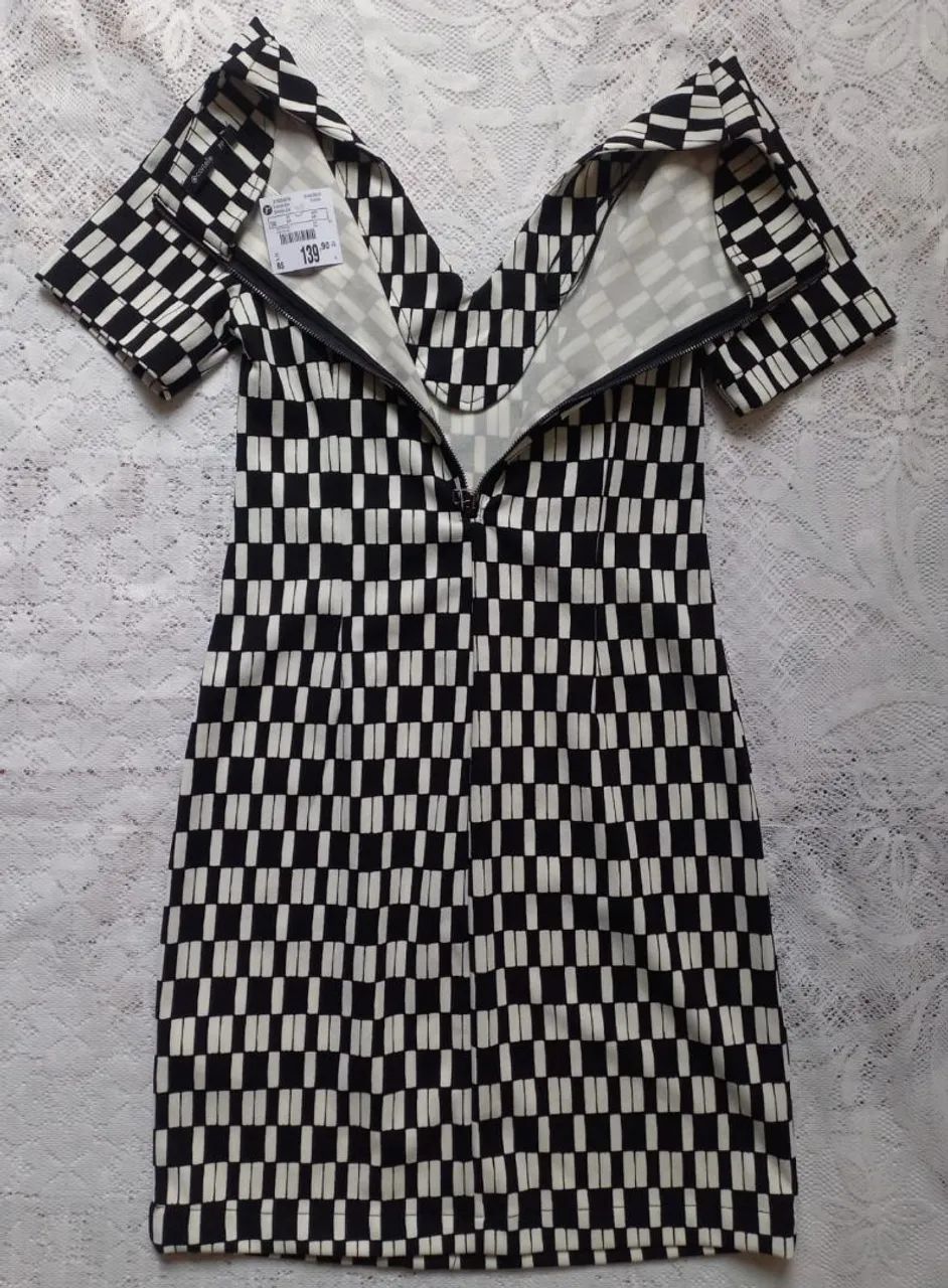 Vestido Geométrico, Renner - Foto 4