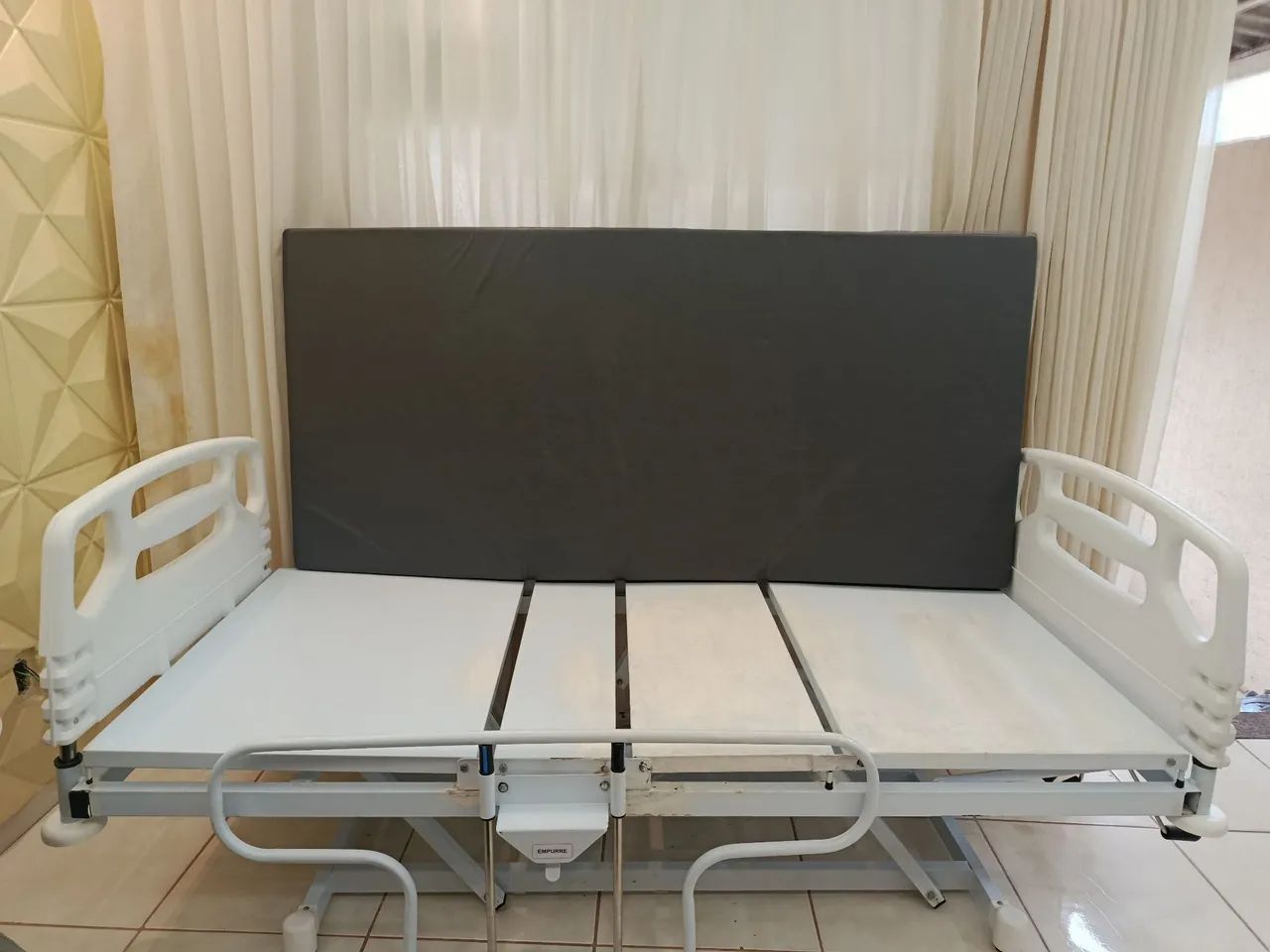 Cama hospitar com colchão impermeável  - Foto 2