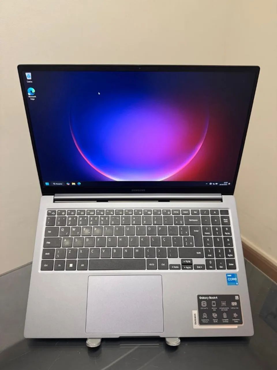 Notebook Samsung Galaxy Book 4 - i3-13°Gen - 8GB Ram DDR5 - SSD
