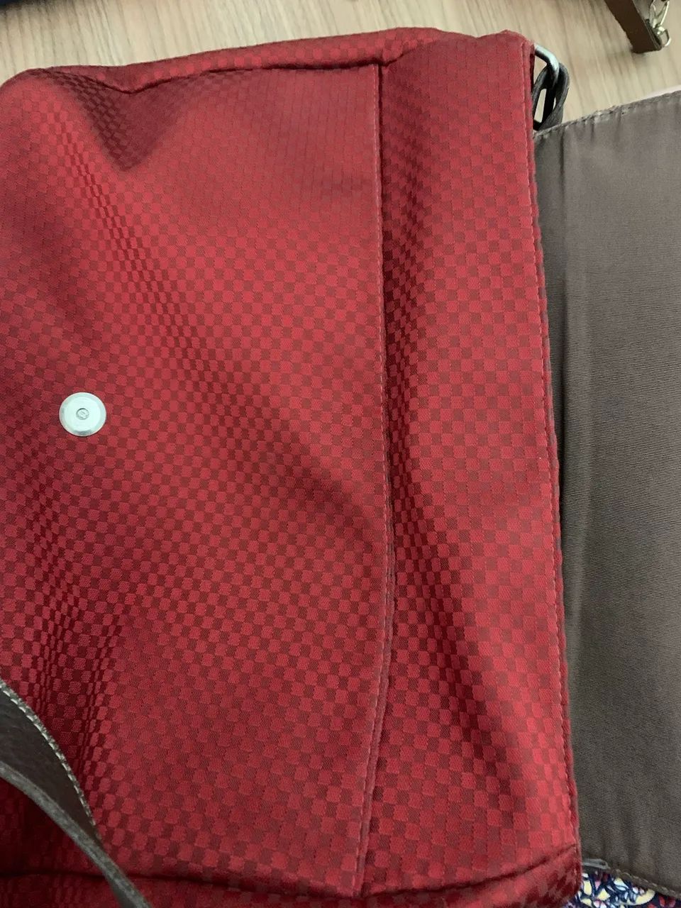 Bolsa vermelha carteiro uncke k - Foto 5