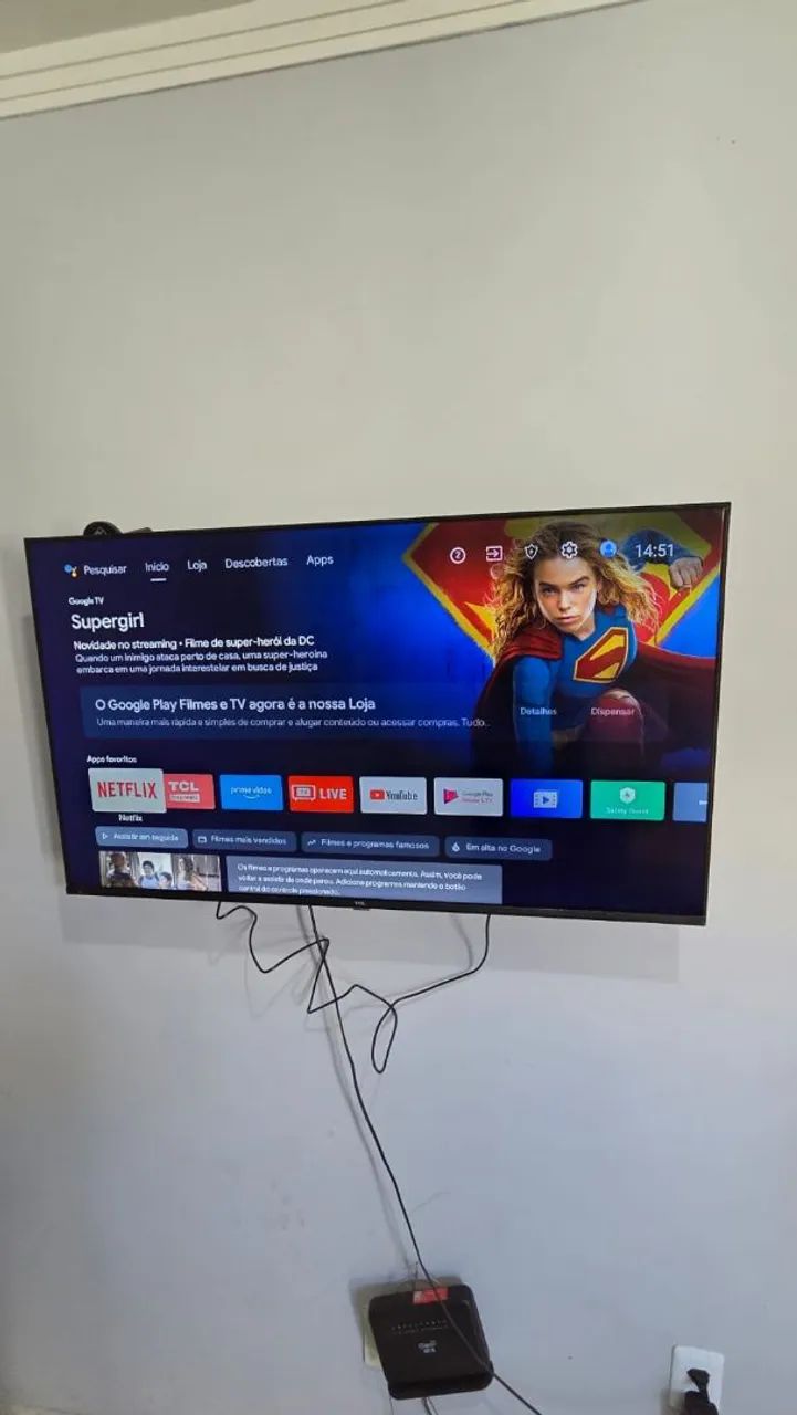 Tv TCL 43 polegadas smart moderna ENTREGA GRÁTIS  - Foto 2