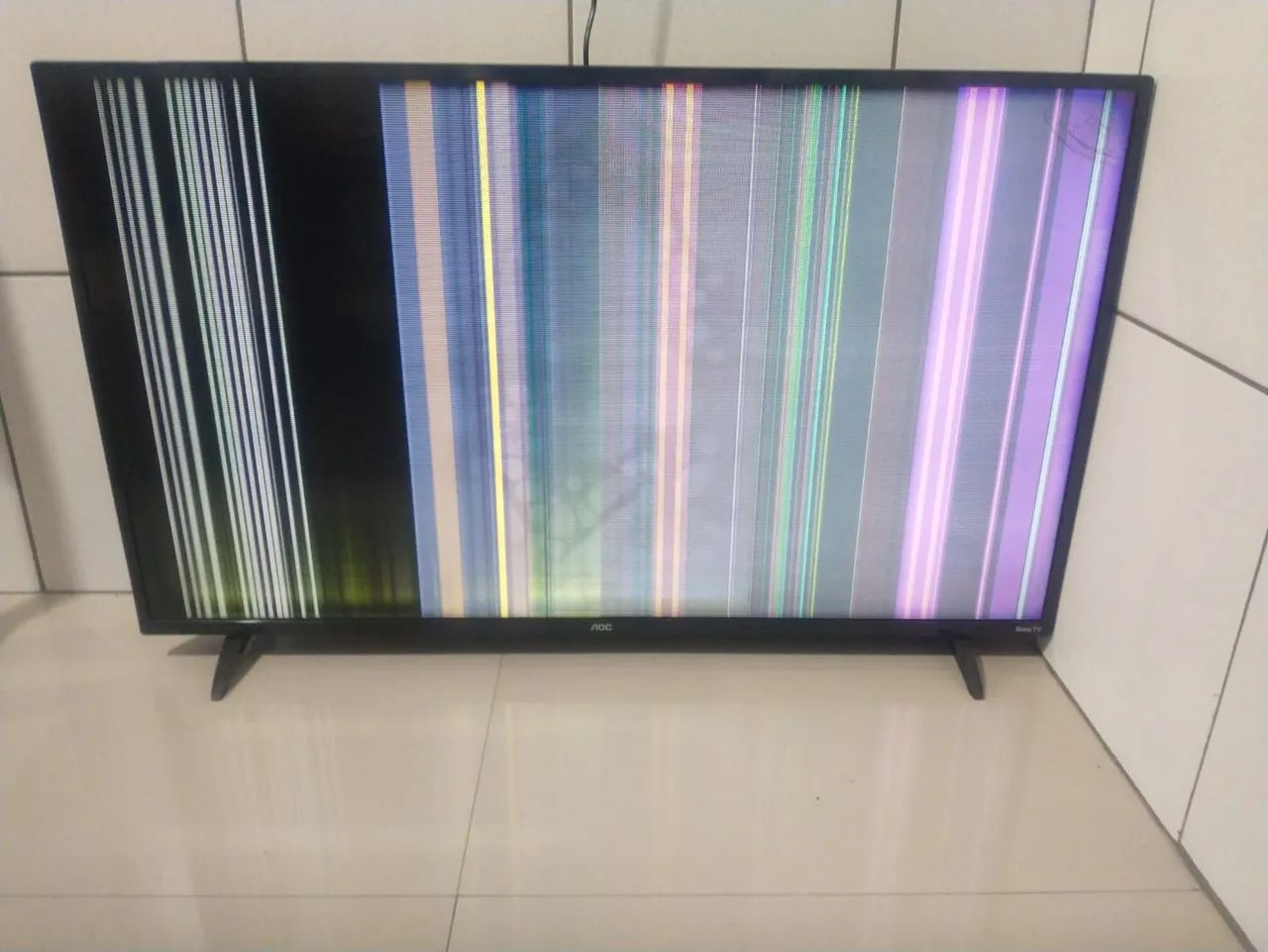 TV 43 polegadas Led com defeito  - Foto 2