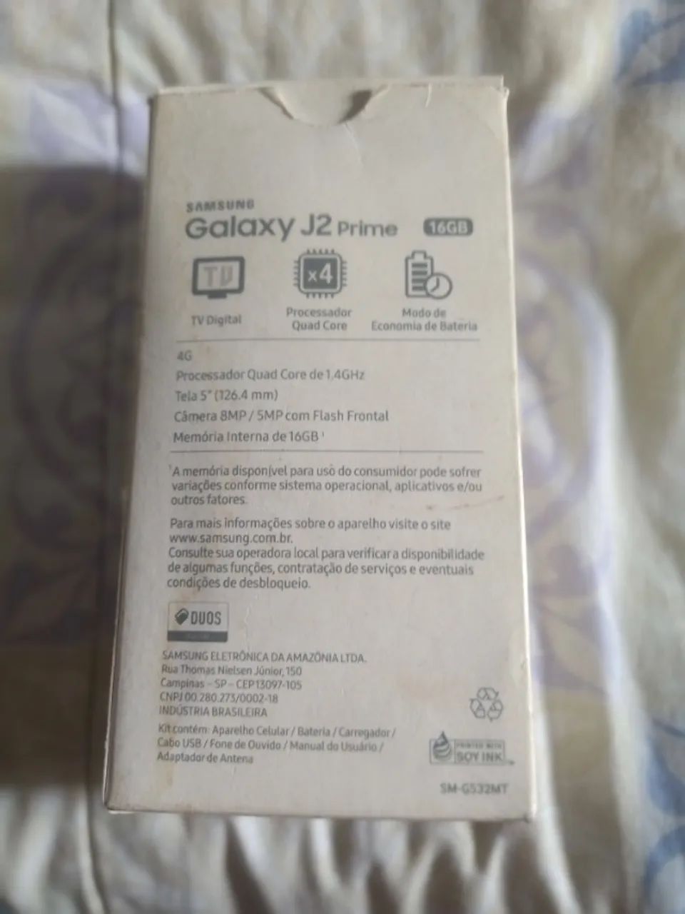 Celular Samsung J2 Prime Rose completo funcionando - Foto 4