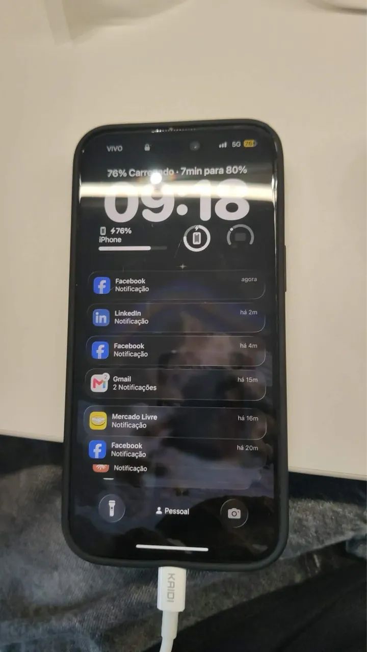 Troco/vendo iPhone 14 Pro Max (com detalhe) - Foto 3