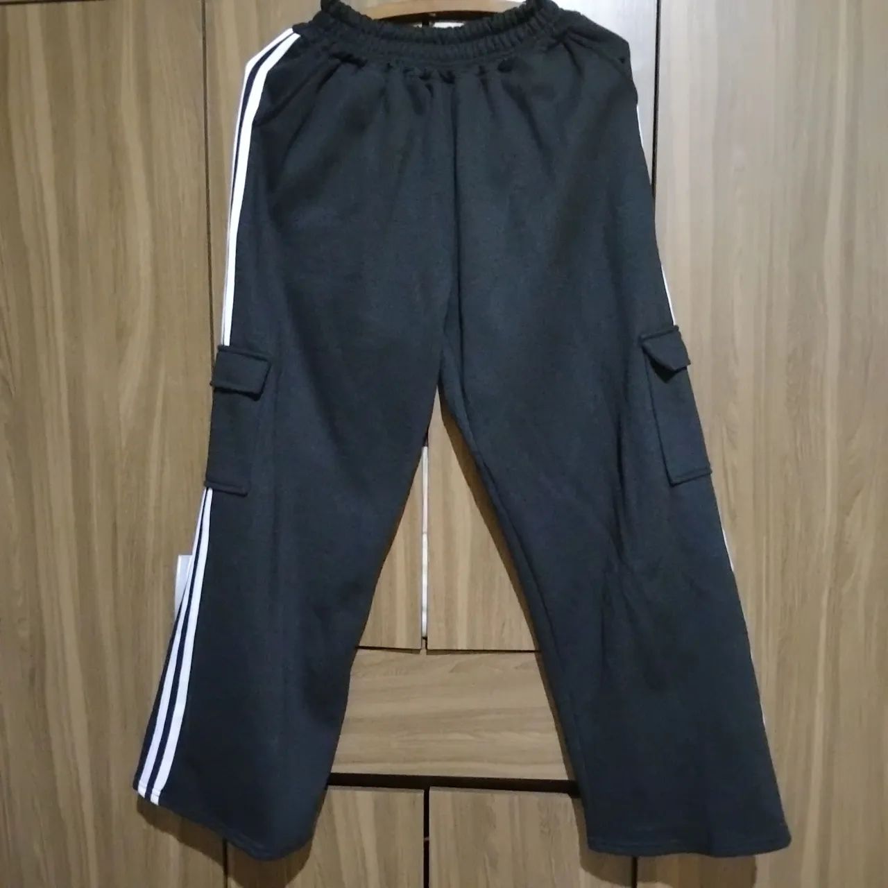 Calça de Moletom Cargo Pantalona - Foto 2