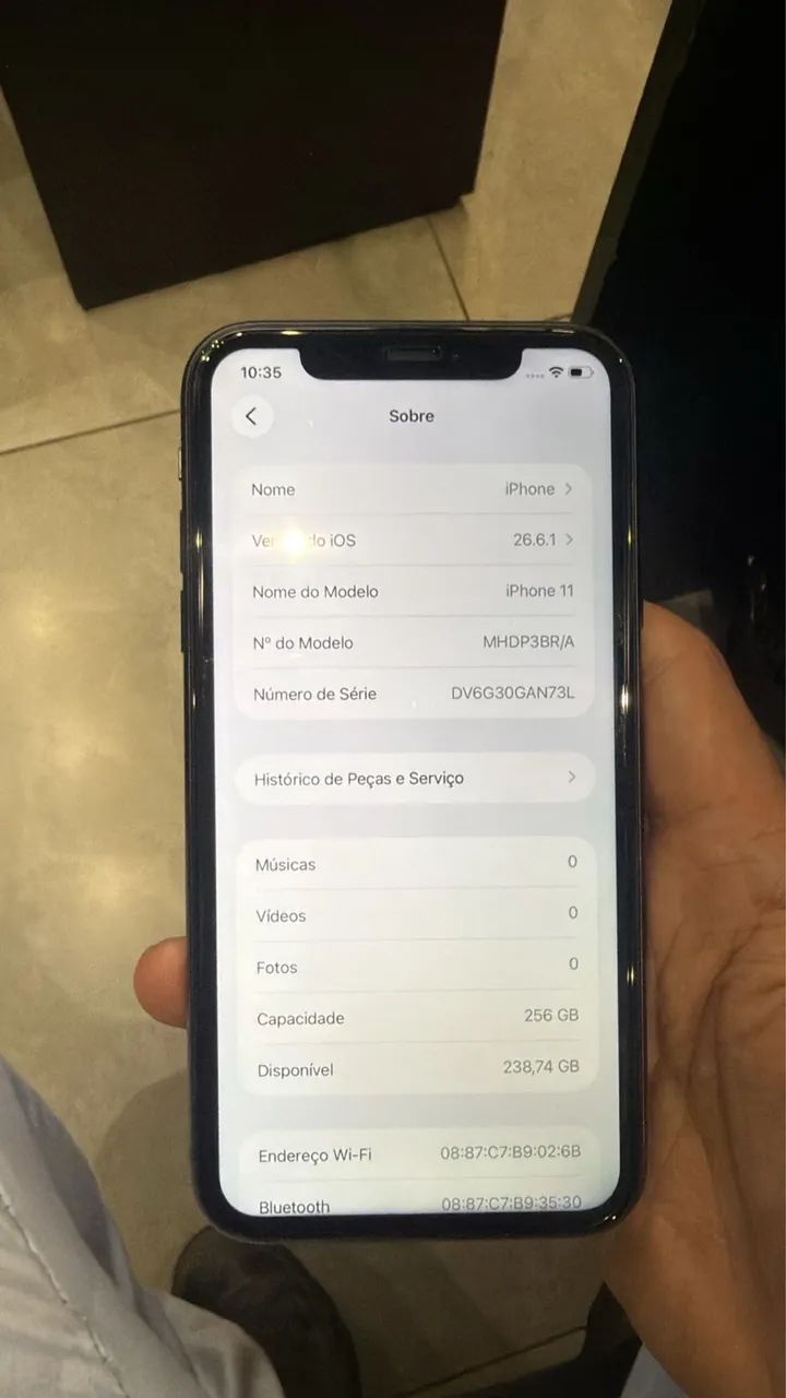 iPhone 11 Preto 256g único dono  - Foto 5