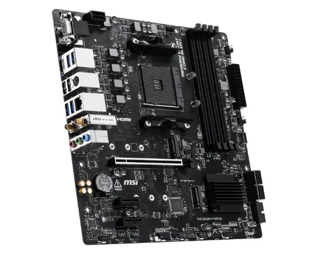 Placa Mãe, MSI PRO B550M-P, WIFI6 E - LOJA CONCEITUADA - Foto 3