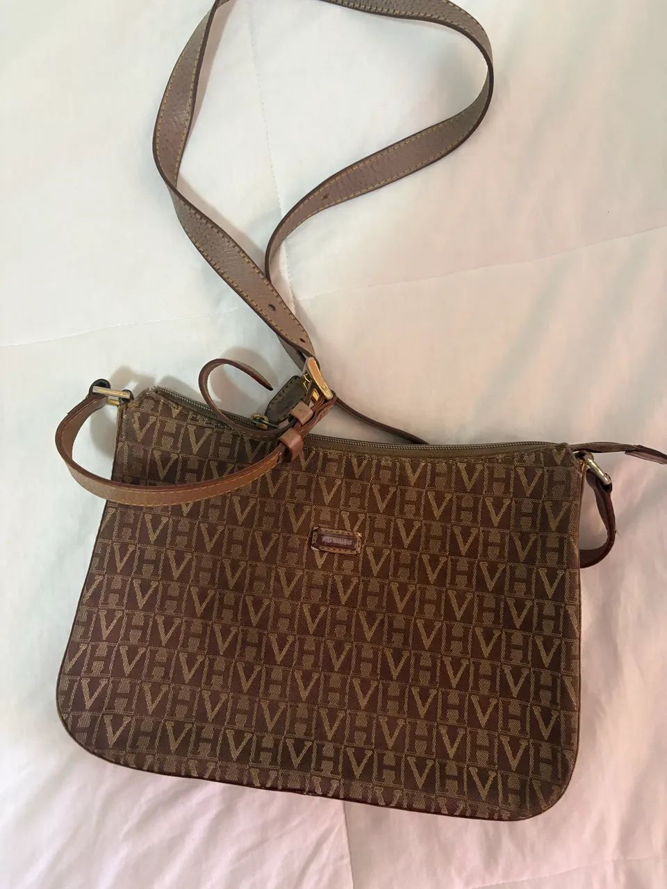Bolsa marrom vintage Victor Hugo  - Foto 2