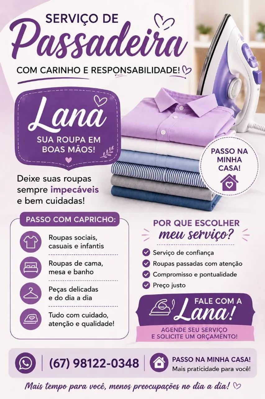 Serviço de Passadeira