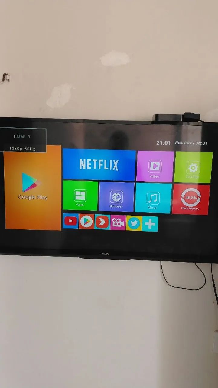 TV Philips de 50 polegadas - Foto 4