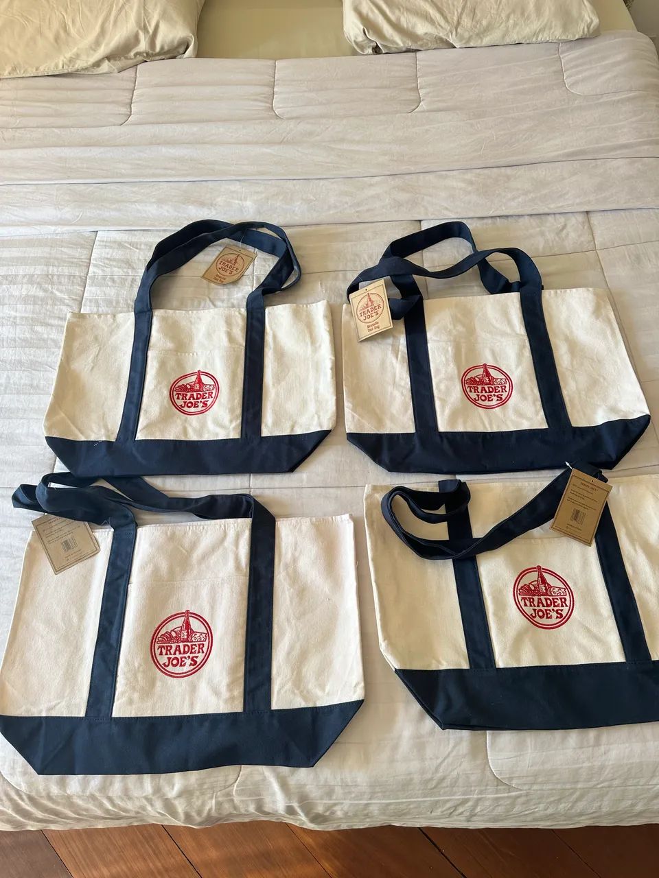 Trader Joe?s Canvas Tote Bags - Foto 3