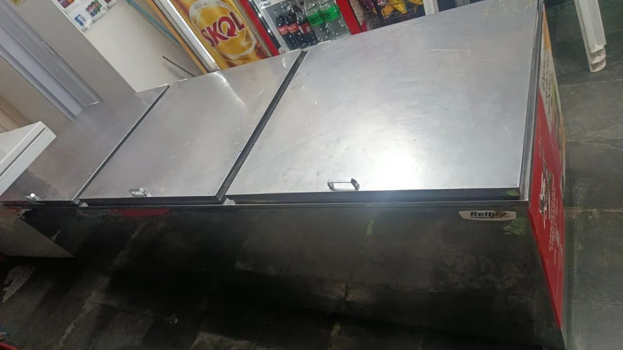 Freezer Inox 3 Portas