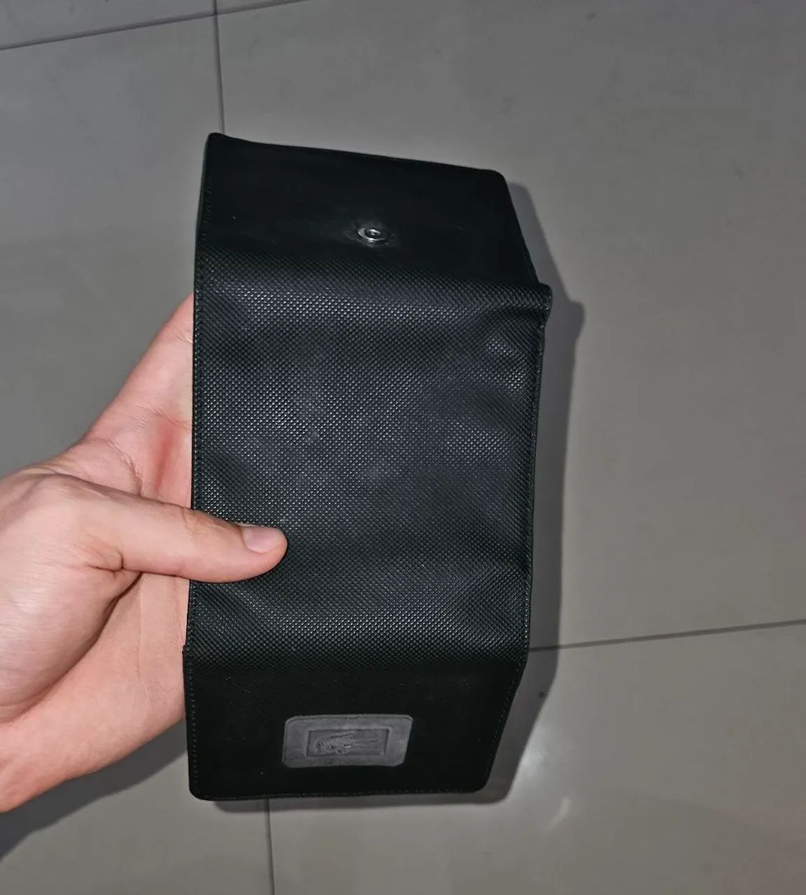 Carteira Lacoste Trifold Medium Preta - Foto 3