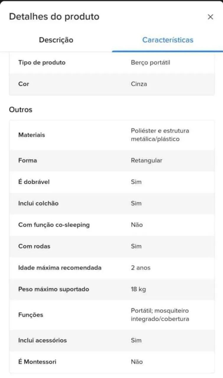 Chiqueirinho/berço  - Foto 5