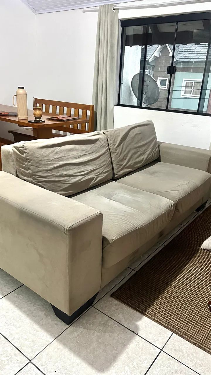 Vendo Sofá Estofado - Foto 2