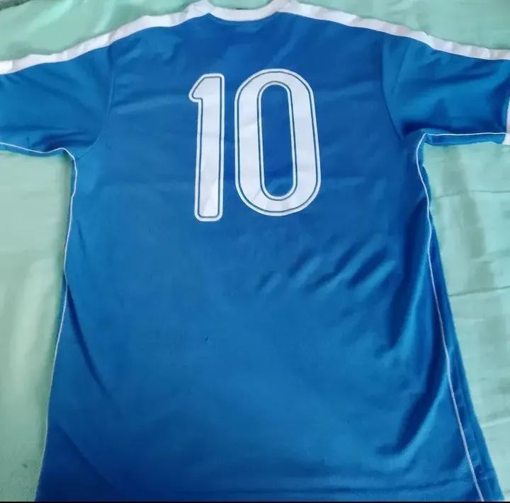 Camisa do Brasil Azul e Branco - Foto 2