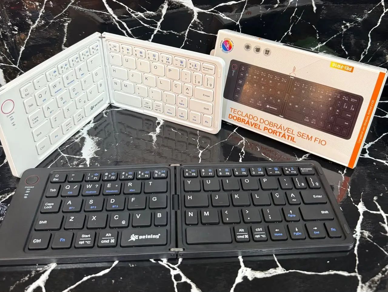 Teclado dobrável 