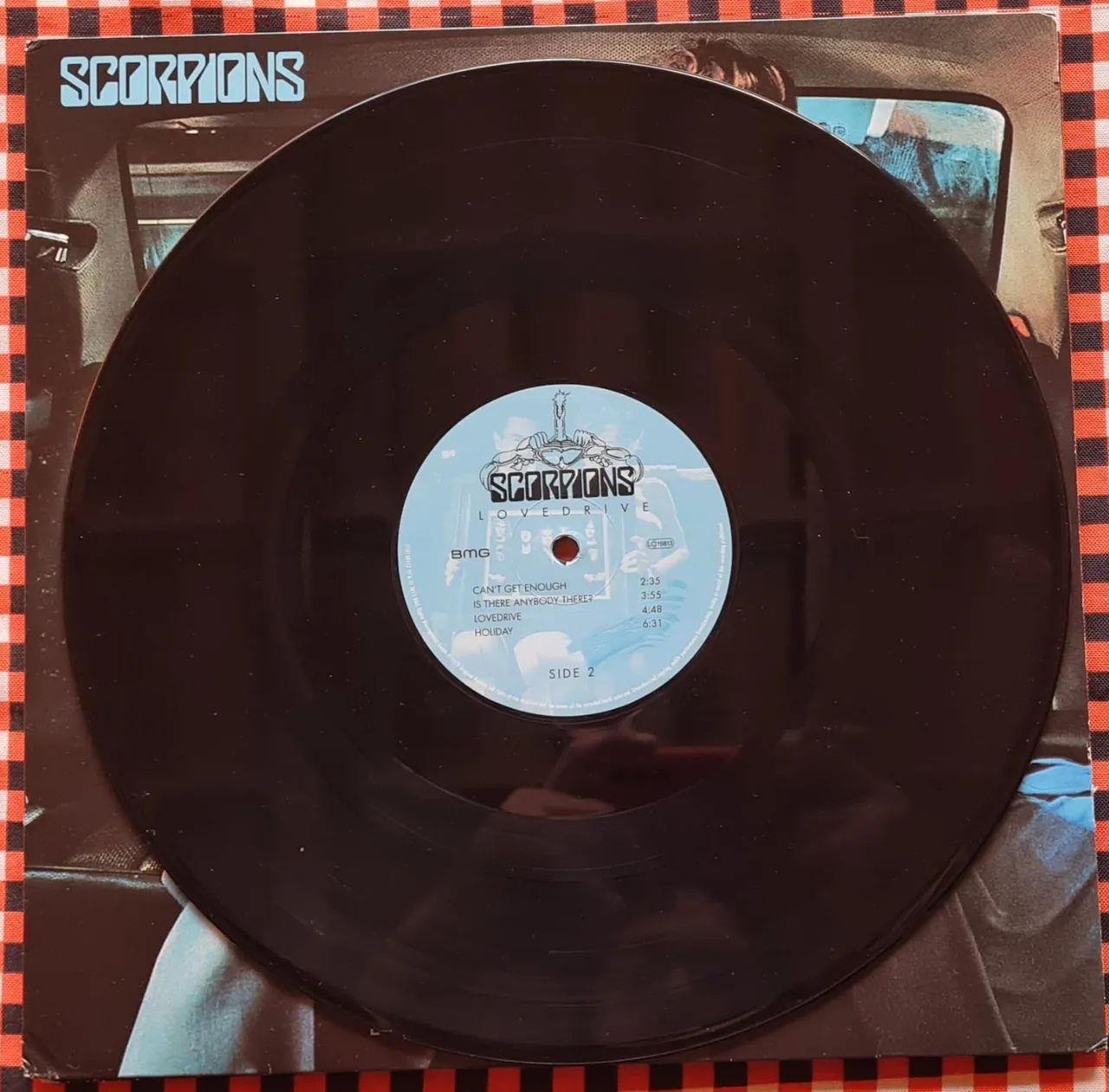 BOX Lp Scorpions Love drive + black-out + animal magnetism + Love