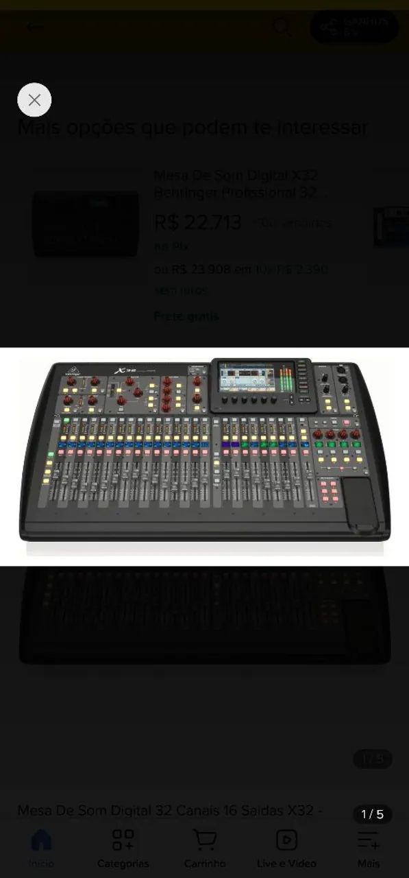 Mesa de som x32 full - Foto 3