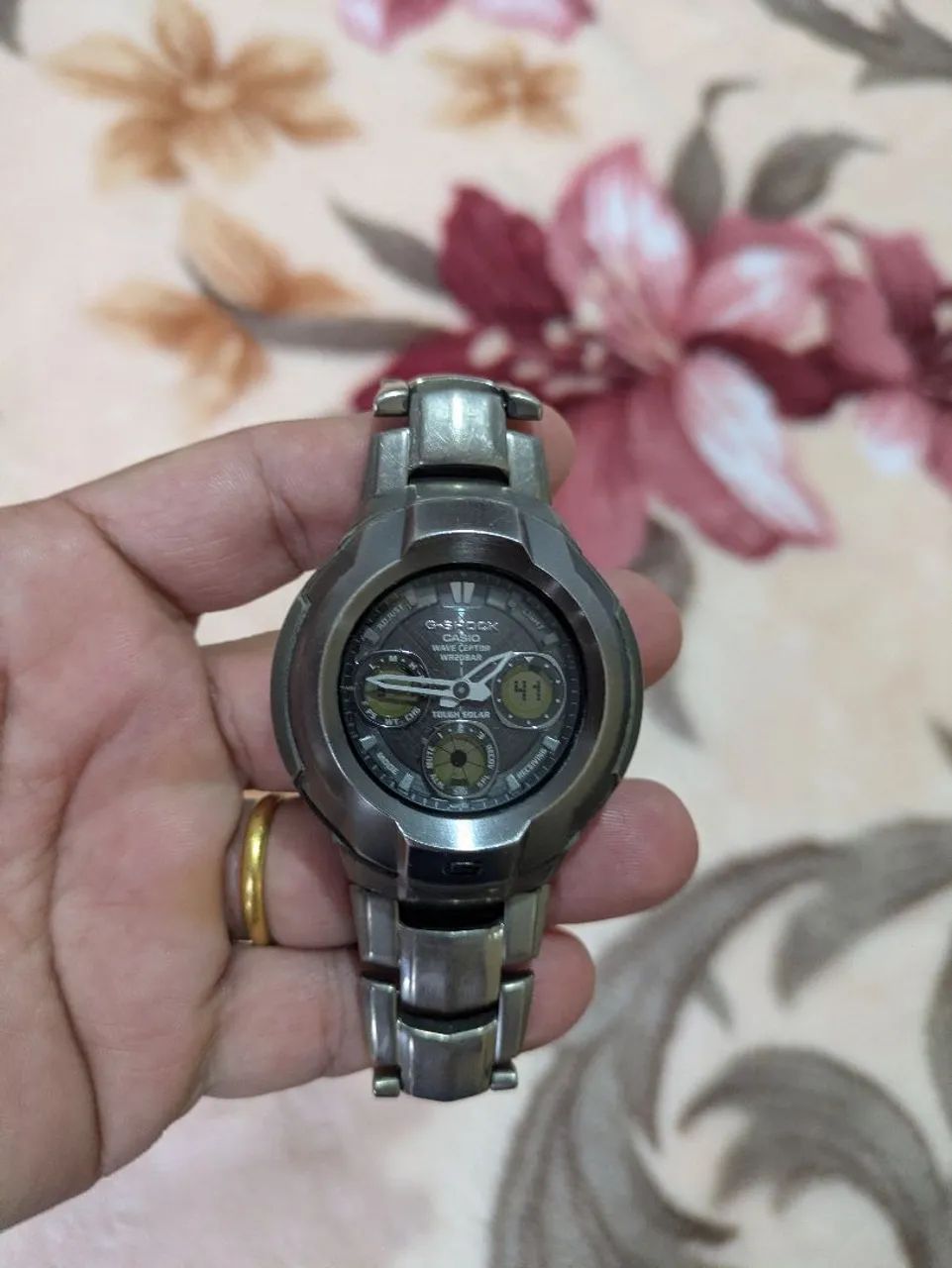Relógio Casio Gshock, solar super resistente.